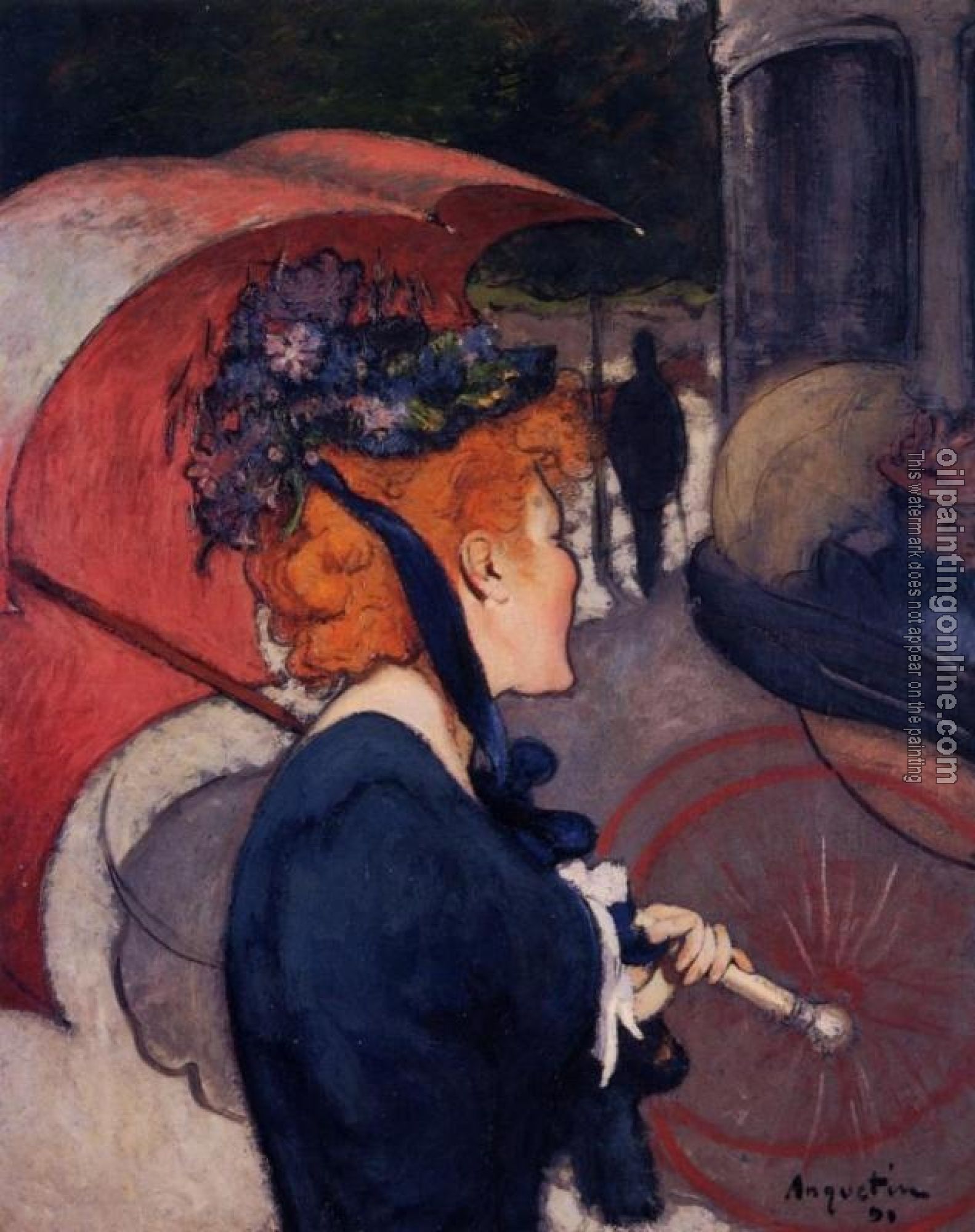 Anquetin, Louis - Woman with Umbrella